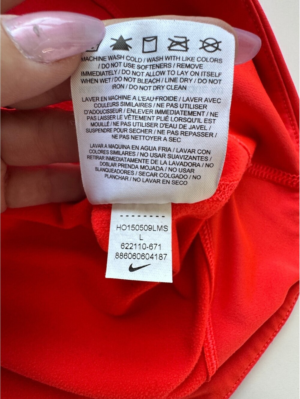 Nike Pro Hyperwarm 3.0 Girls L Coral Purple Dri-FIT Half Zip Hoodie Top - Picture 5 of 13